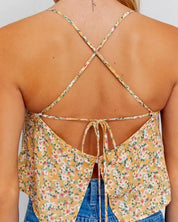 Open Back Cami Top