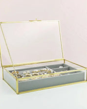 Organizing Jewelry Box - Gold / OS