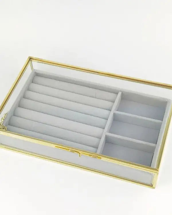 Organizing Jewelry Box - Gold / OS