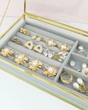 Organizing Jewelry Box - Gold / OS