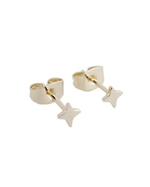 Origami Tiny Star Studs