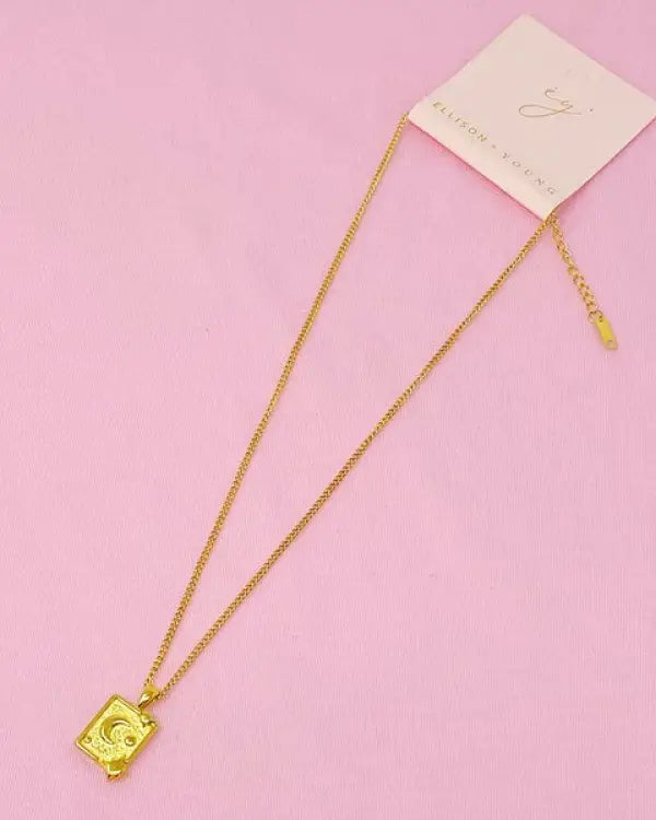 Over The Universe Necklace - Gold / OS