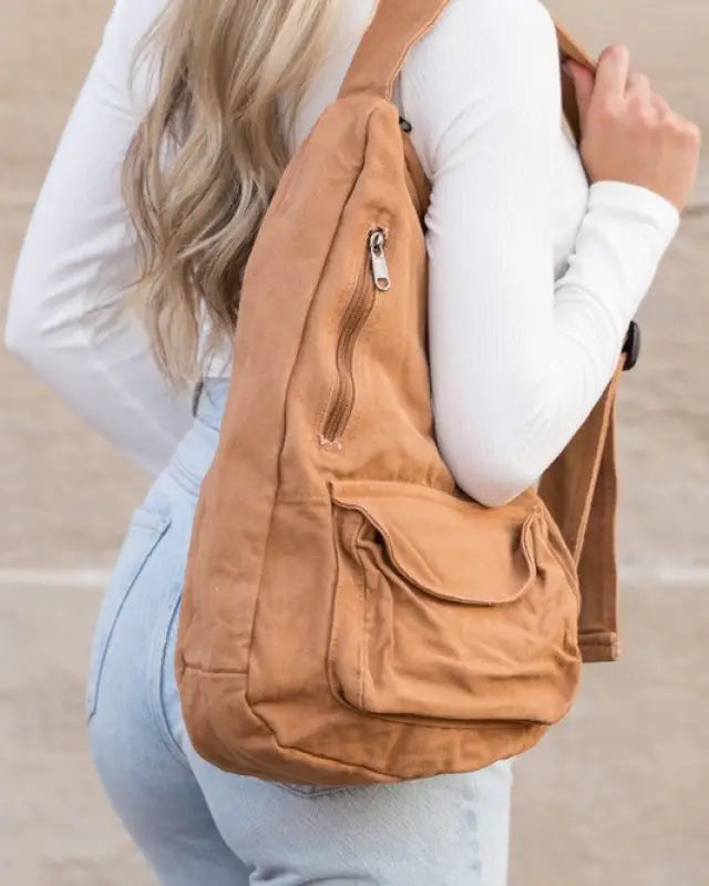 Oversized Canvas Sling