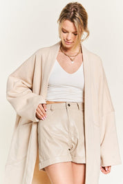 OVERSIZED KNIT CARDIGAN JJO5013 - Cardigan