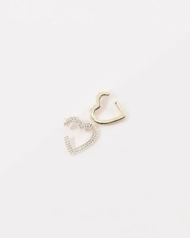 Pair Of Hearts Earrings