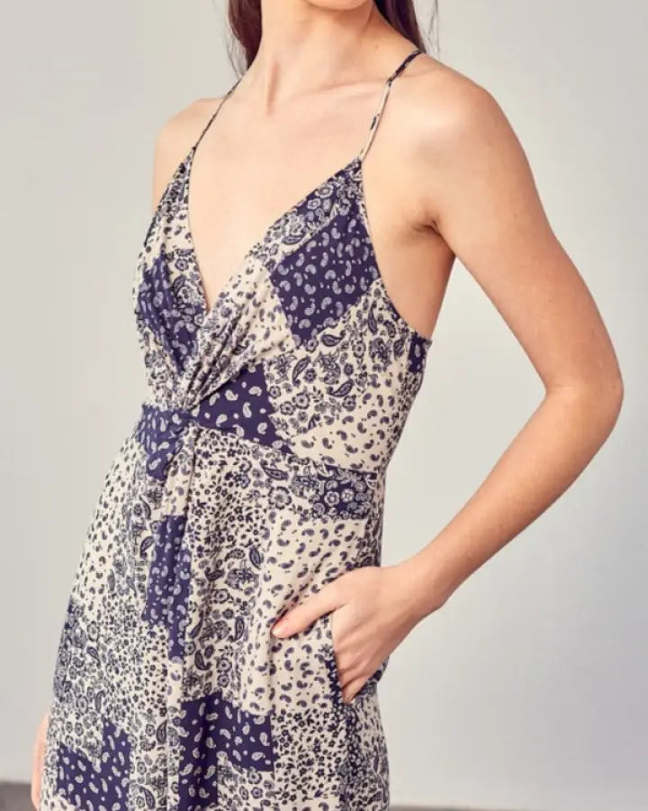 Paisley Cami Jumpsuit