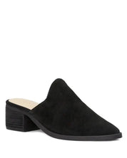 PALMA STACKED HEEL MULES