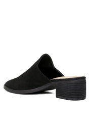 PALMA STACKED HEEL MULES