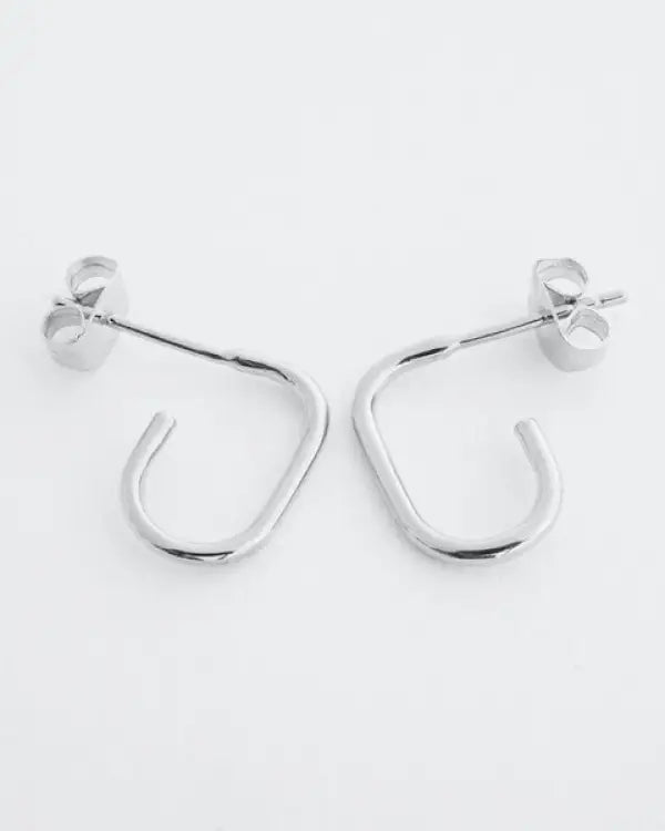 Paulette Oblong Hoops