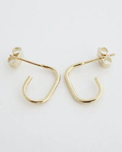 Paulette Oblong Hoops