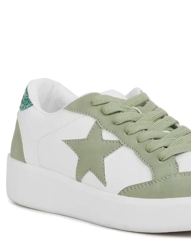 Perry Glitter Detail Star Sneakers