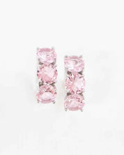 Pick Pink Hoop Earrings