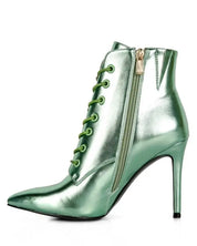 PIET Metallic Stiletto Ankle Boot