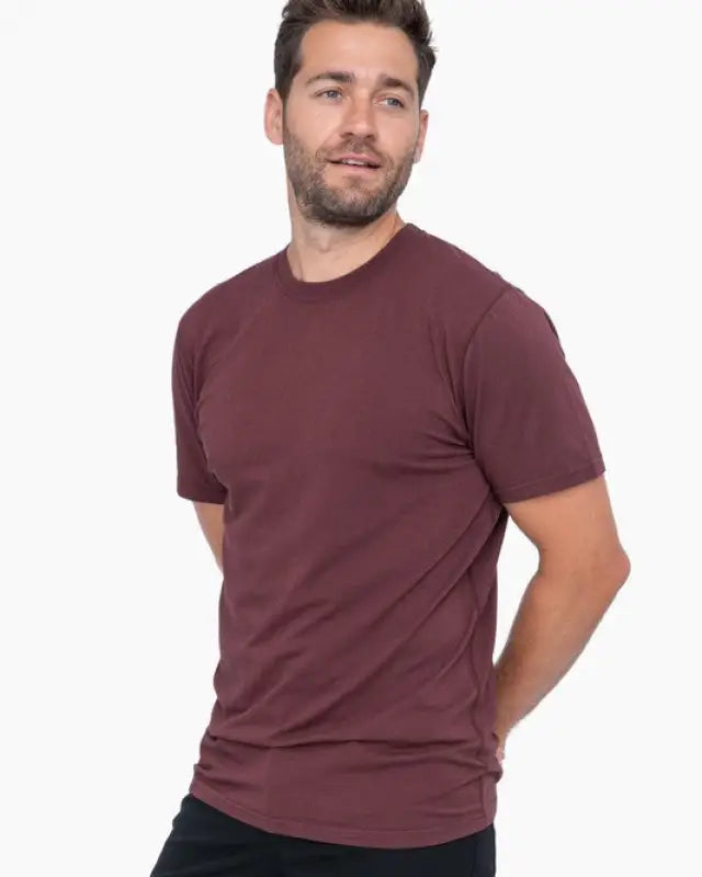 Pima Cotton Blend Short Sleeve Tee