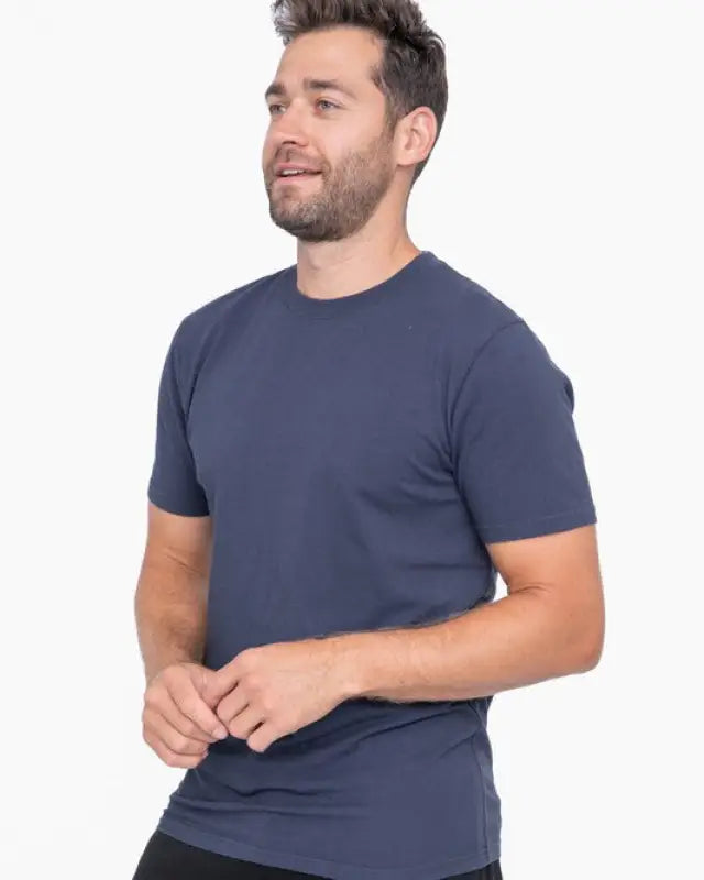 Pima Cotton Blend Short Sleeve Tee