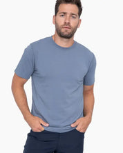 Pima Cotton Blend Short Sleeve Tee