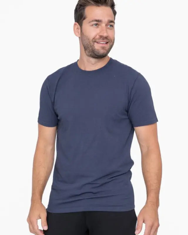 Pima Cotton Blend Short Sleeve Tee