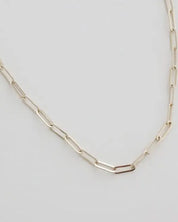 Piper Paperclip Chainlink Necklace