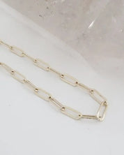 Piper Paperclip Chainlink Necklace