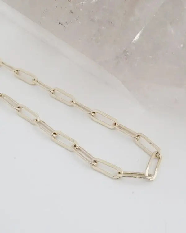 Piper Paperclip Chainlink Necklace