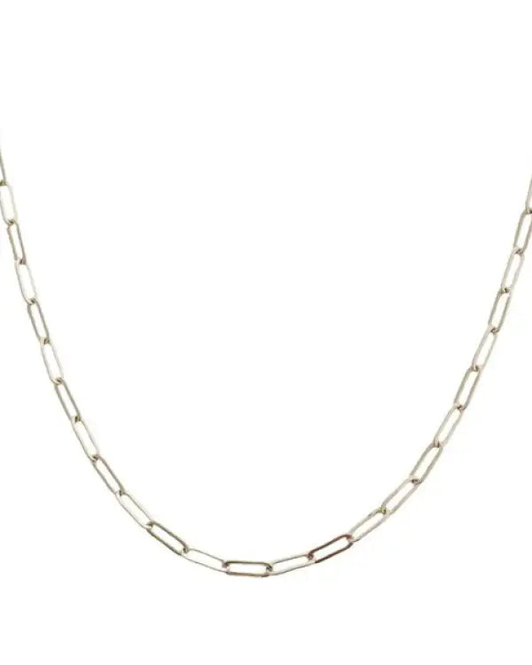 Piper Paperclip Chainlink Necklace