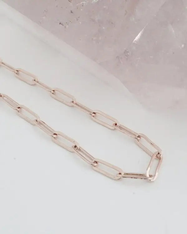 Piper Paperclip Chainlink Necklace