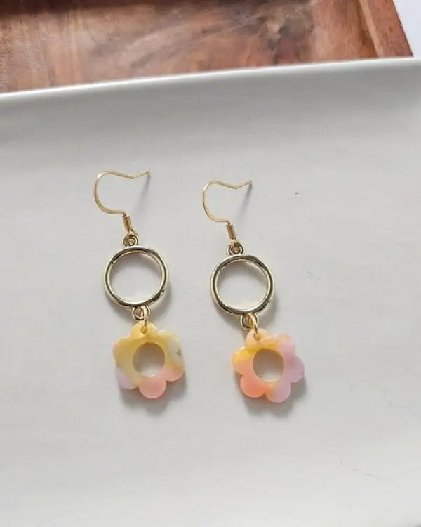 Poppy Earrings - Rainbow Delight Surprise - Rainbow Delight Surprise / Onesize