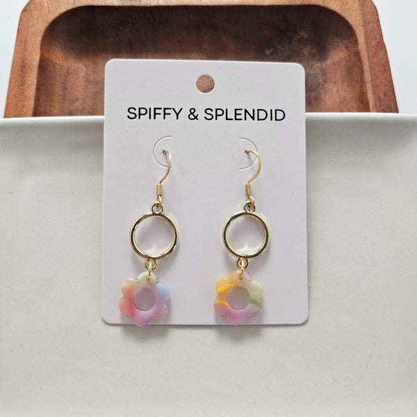 Poppy Earrings - Rainbow Delight Surprise - Rainbow Delight Surprise / Onesize