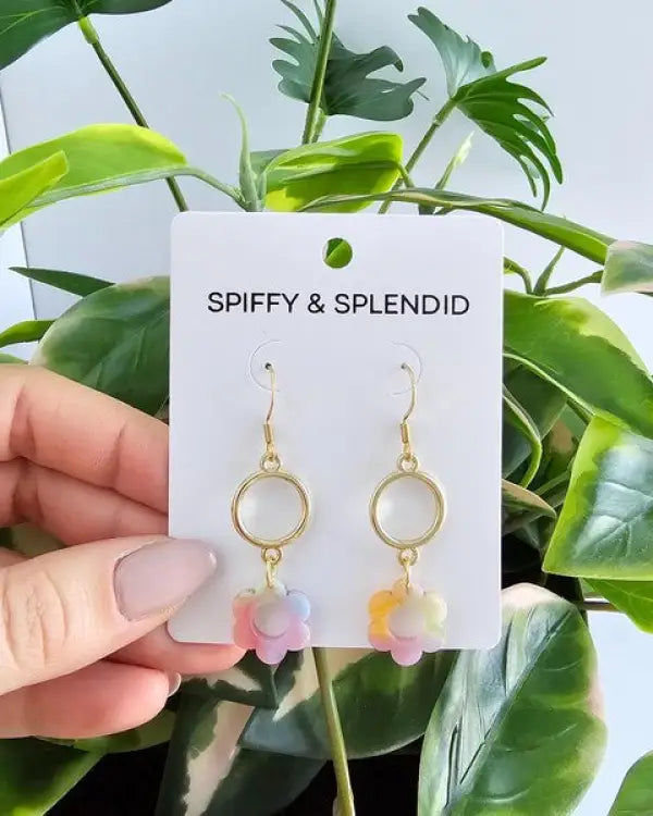 Poppy Earrings - Rainbow Delight Surprise - Rainbow Delight Surprise / OneSize