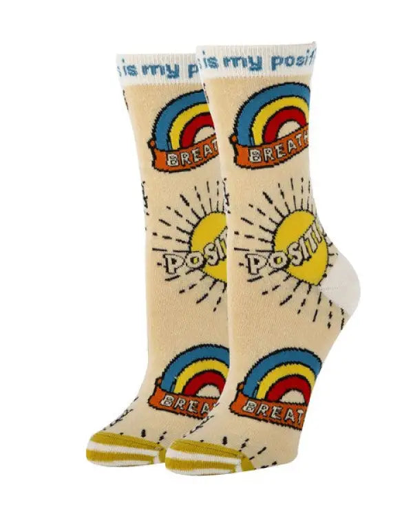 Positive - Women’s Funny Socks Multi / WS