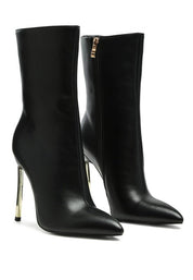 Priscila London Rag Over Ankle Stiletto Boot