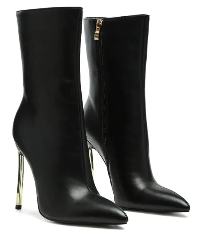 Priscila London Rag Over Ankle Stiletto Boot