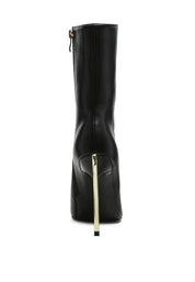 Priscila London Rag Over Ankle Stiletto Boot