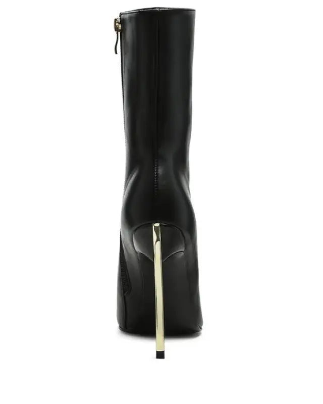 Priscila London Rag Over Ankle Stiletto Boot