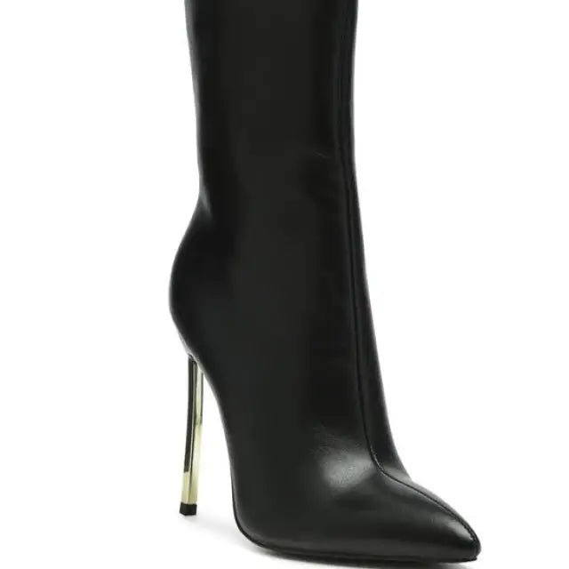 Priscila London Rag Over Ankle Stiletto Boot