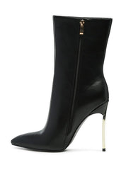 Priscila London Rag Over Ankle Stiletto Boot