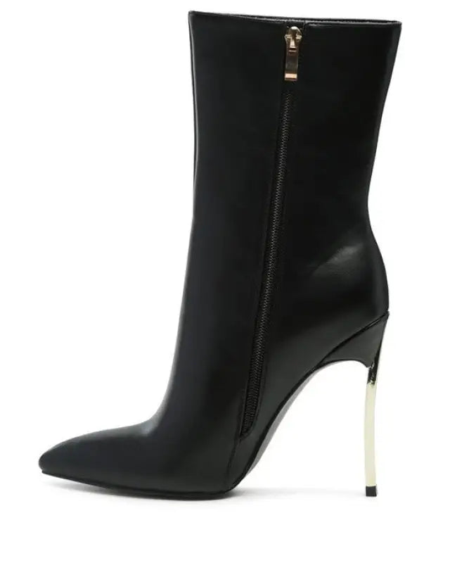 Priscila London Rag Over Ankle Stiletto Boot