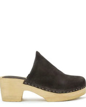 RAG & CO DARCIE TAUPE SUEDE CLOGS