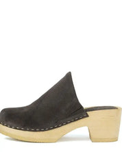 RAG & CO DARCIE TAUPE SUEDE CLOGS