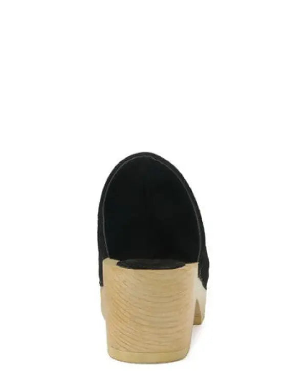 RAG & CO DARCIE TAUPE SUEDE CLOGS