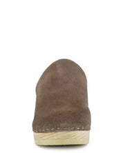 RAG & CO DARCIE TAUPE SUEDE CLOGS