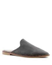 RAG & CO LIA CANVAS MULES - Light Grey / 5