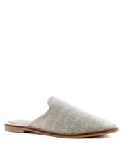 RAG & CO LIA CANVAS MULES - Silver / 5