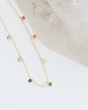 Rainbow Bezel Crystal Stardust Bracelet