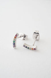 Rainbow Crystal Earrings