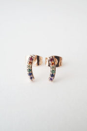 Rainbow Crystal Earrings