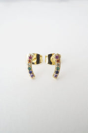 Rainbow Crystal Earrings