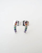 Rainbow Crystal Earrings