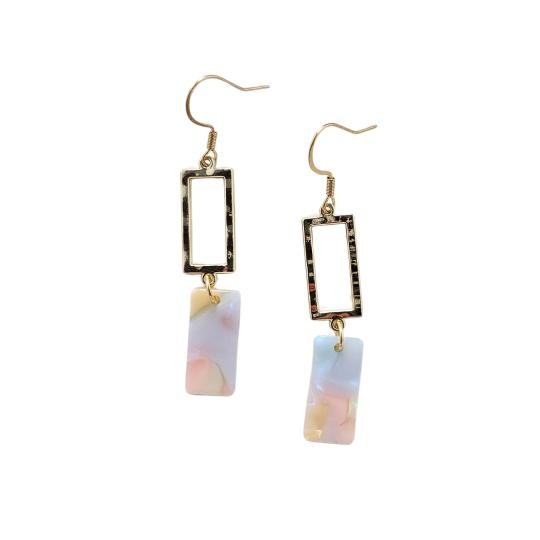 Raya Earrings - Pastel Rainbow - Pastel Rainbow / OneSize