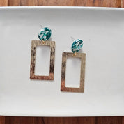 Rebecca Earrings - Sea Green - Sea Green / OneSize